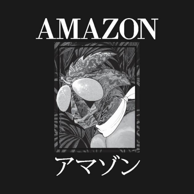 Kamen Rider Amazon Manga Art Tee by crystal.module