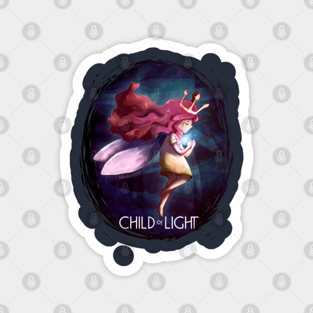 Child of Light - Aurora Magnet by Mikoto