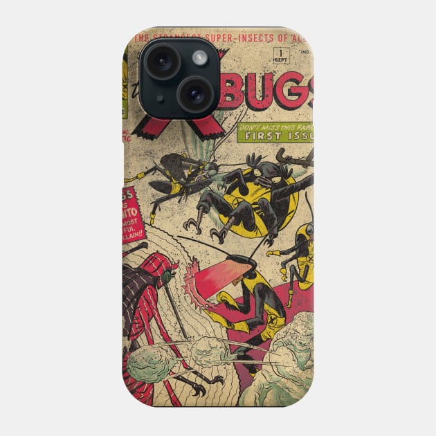 The x-bugs #1 Phone Case by ThirteenthFloor