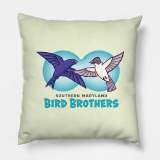 Southern Maryland Bird Brothers (Light Shirts) Pillow