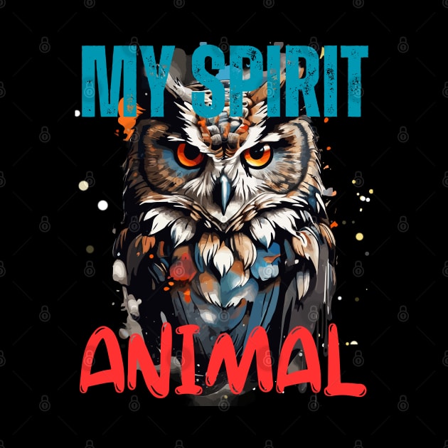 Owl Spirit Animal by Ironclaw