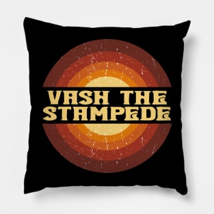 Vintage Proud Name The Stampede Birthday Gifts Circle Pillow