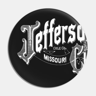 Vintage Jefferson City, MO Pin