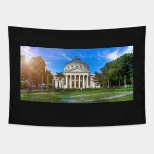 The Romanian Athenaeum in Bucharest, Romania Tapestry