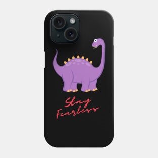 I am big but stay fearless. Phone Case