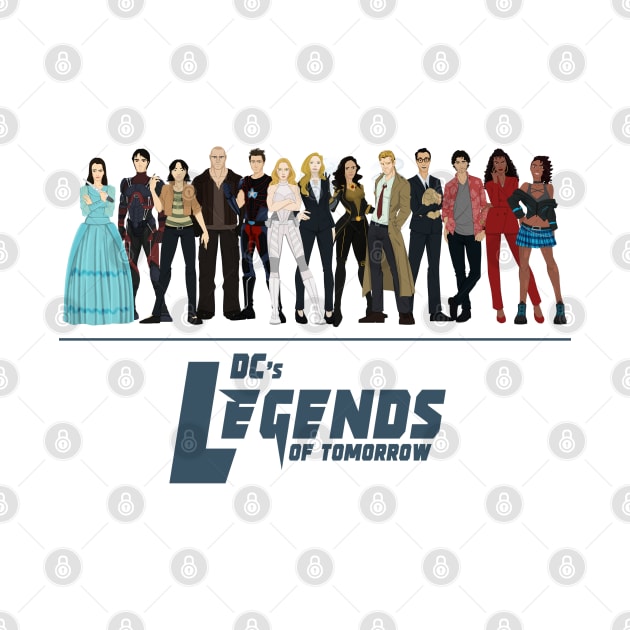 Legends Of Tomorrow Animated Versions by RotemChan