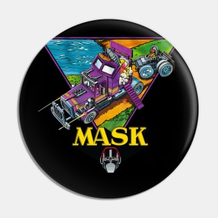 MASK Rhino! Pin