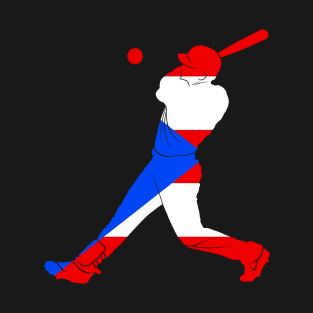 Puerto Rico Flag - PR Baseball T-Shirt