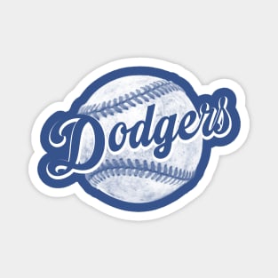 Dodgers Ball Magnet