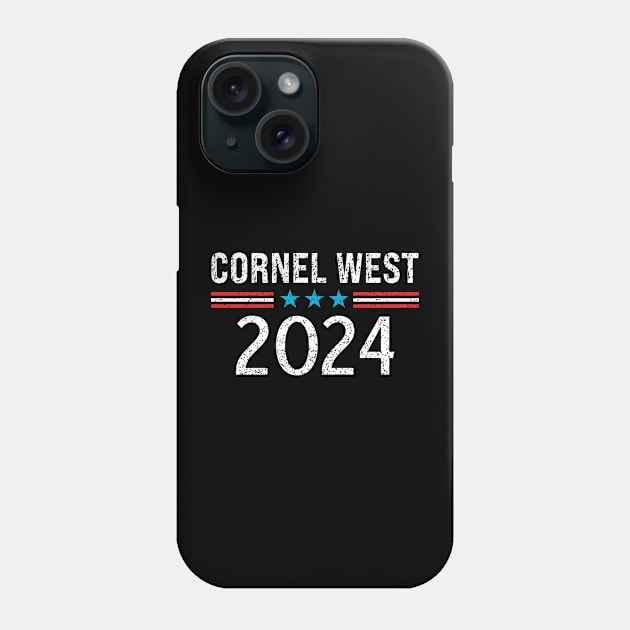 Vote Cornel West For President 2024 Phone Case by BuzzTeeStore