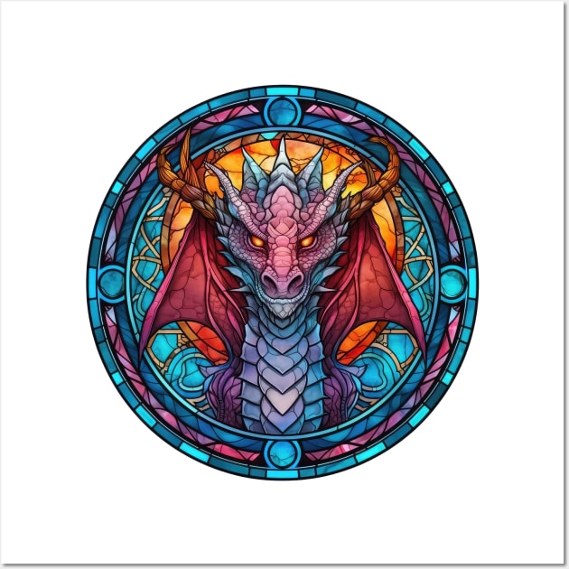 Chromatic Dragon Poster Print