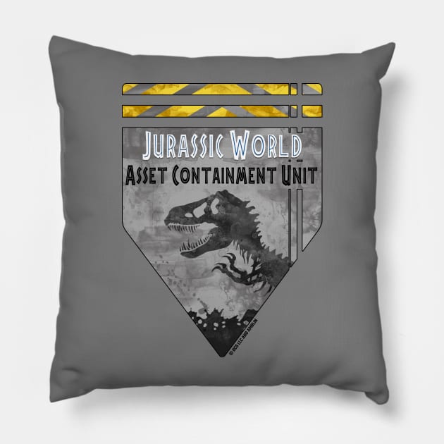 Jurassic - ACU Dinosaur Park Ranger Pillow by Jurassic Merch