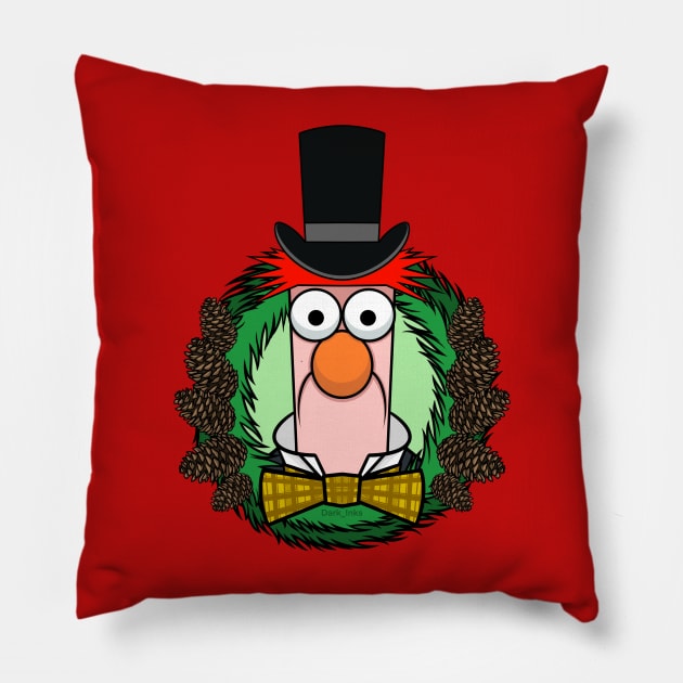 Cult  Christmas Movies - Christmas Carol Pillow by Dark_Inks