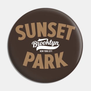 Sunset Park New York - Capturing Brooklyn's Urban Aura Pin