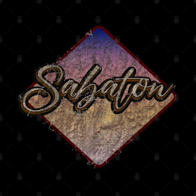 Sabaton vintage design on top by agusantypo