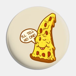 Eat pizza Pin