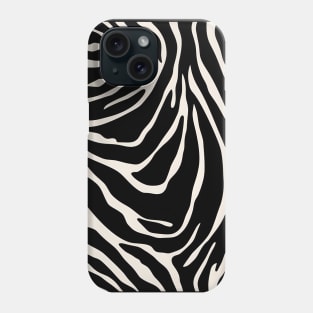 Zebra print pattern Phone Case
