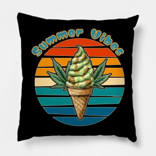 Summer Vibes - Cannabis Pillow