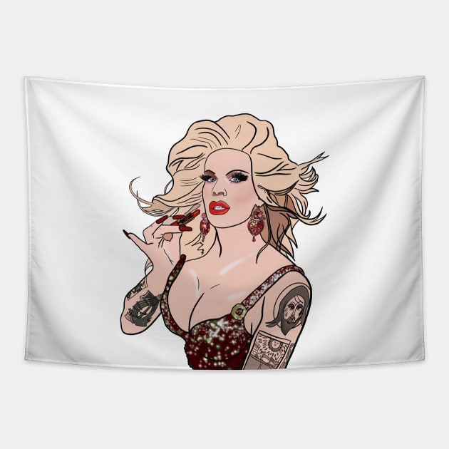 Katya Zamolodchikova Tapestry by SturgesC