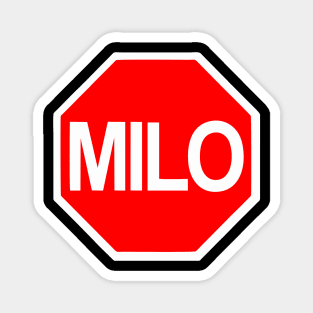 Milo Murphy's Law Stop Sign Magnet