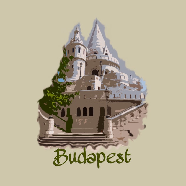 Budapest: Fisherman's Bastion by RaeTucker