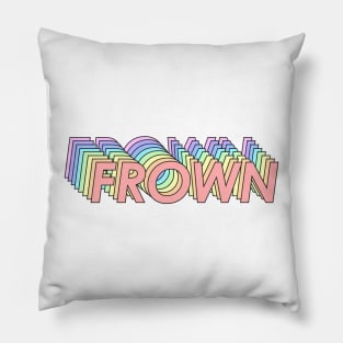 Frown Pillow