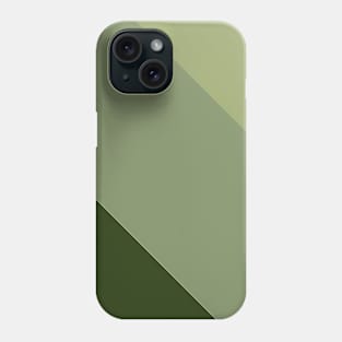 Pine, Sage, Moss Diagonal Phone Case