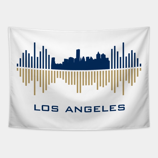 Los Angeles Soundwave Tapestry by blackcheetah