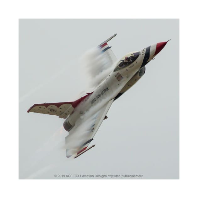 USAF Thunderbird 5 Sneak-Pass 2 by acefox1