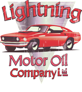 Lightning Motor Oil Company Ltd. Magnet