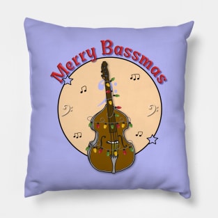 Merry Bassmas Pillow