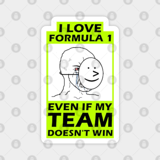 Real Formula 1 Fan Magnet by Worldengine