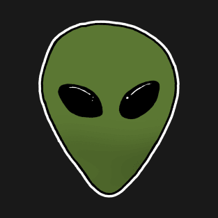 Alien Print T-Shirt