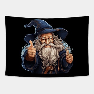 Cool Wizard 2 Tapestry