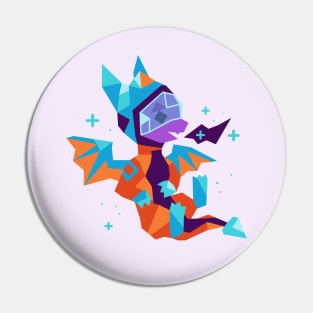 Space Spyro Pin