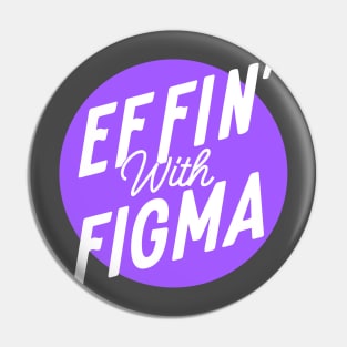 Effin' with Figma - Purple Logo Pin