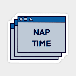 Nap Time Pop Up Reminder Magnet