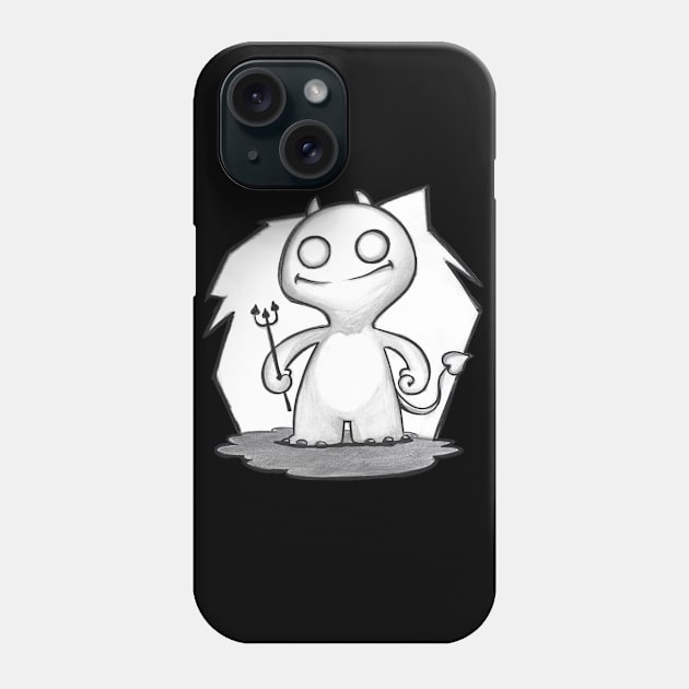 Little Friendly Guy Phone Case by nattsart