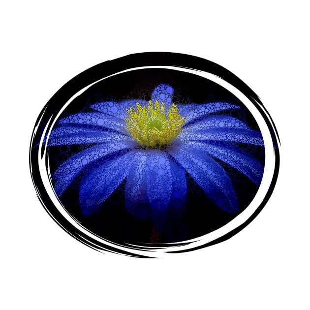 Blue Flower by PhotoArts