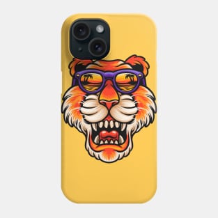 Cool Tiger with Summer Vibes Phone Case