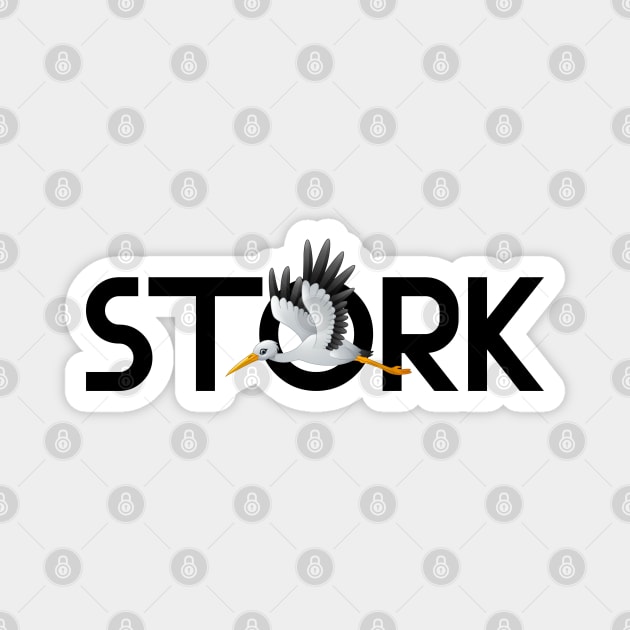 Stork Day Magnet by HolidayBug