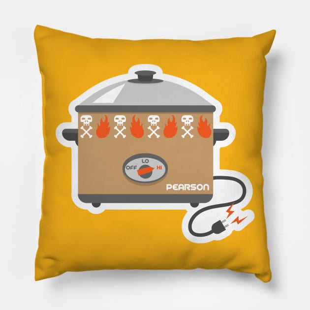 Pearson Slowcooker Pillow by Eat, Geek + Be Merry