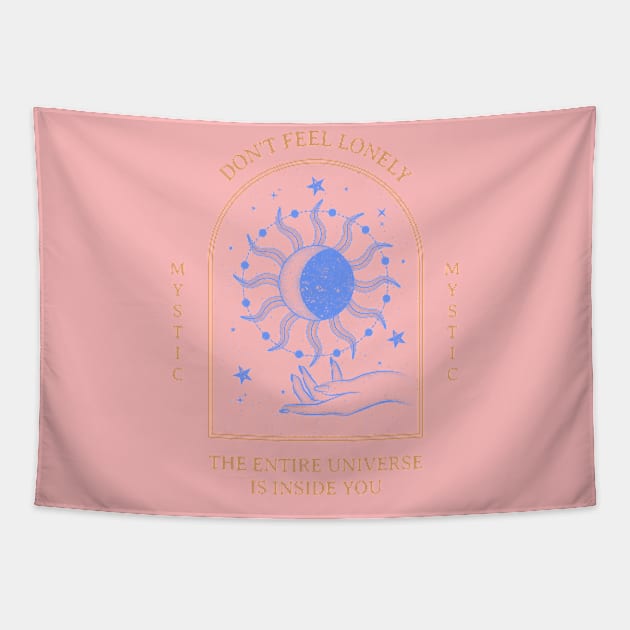 Mystical Esoteric Universe Tapestry by Tip Top Tee's