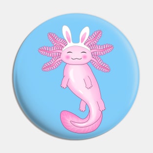 Easter Axolotl Pin