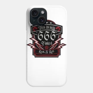 666 Tshirt Phone Case