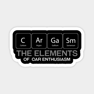 Cargasm The element of car enthusiasm Magnet