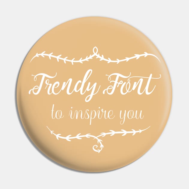 Trendy Font to Inspire You Pin by stacreek