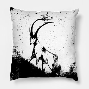 Capricorn zodiac design Pillow