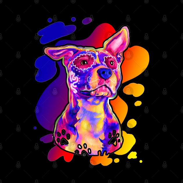 Pitbull color by GhostFox_Designs