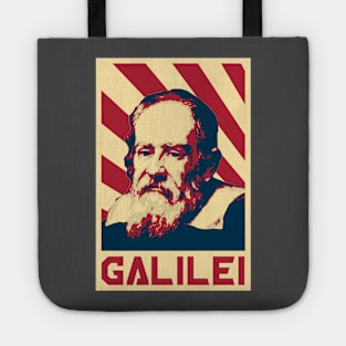 Galileo Galilei Retro Propaganda Tote